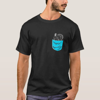 T-shirt Turc mignonne Chasse Oiseau Chasseur Déchets Sauva