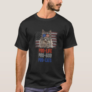 T-shirt Turc Van Cat Anti-avortement Pro God Pro Cats Amér