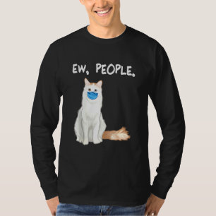 T-shirt Turc Van Ew Personnes Chat Portant Un Masque Visag
