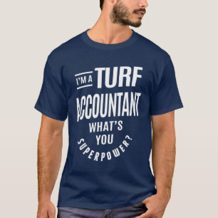 T-shirt Turf Comptable Don Funny Titre de l'emploi Profess