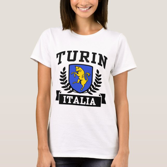 T-shirt Turin Italia (Devant)