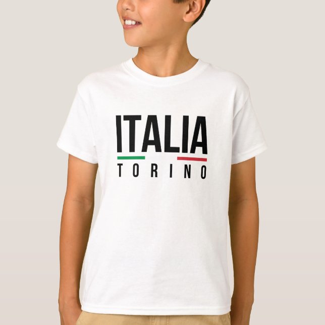 T-shirt Turin Italie (Devant)