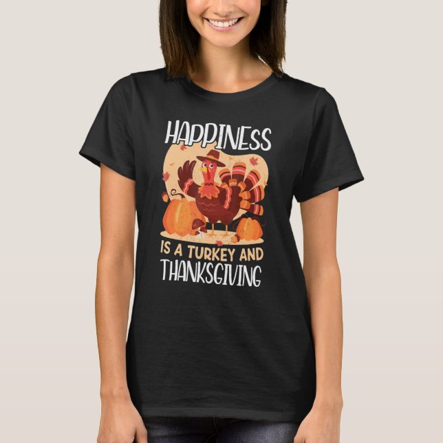 T-shirt Turkey And Thanksgiving Thanks Giving  Thanksgivin (Devant)