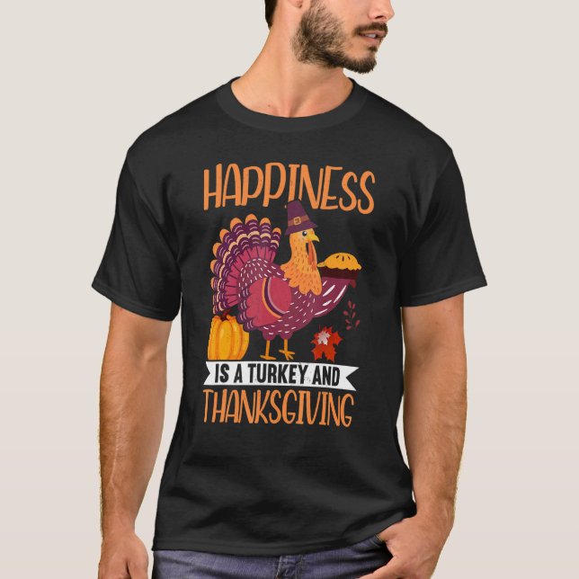 T-shirt Turkey And Thanksgiving Thanks Giving  Thanksgivin (Devant)