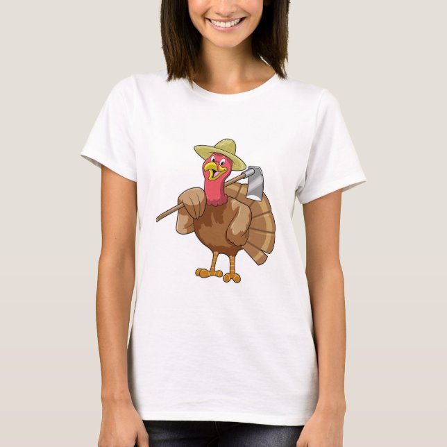 T-shirt Turkey as Farmer (Devant)