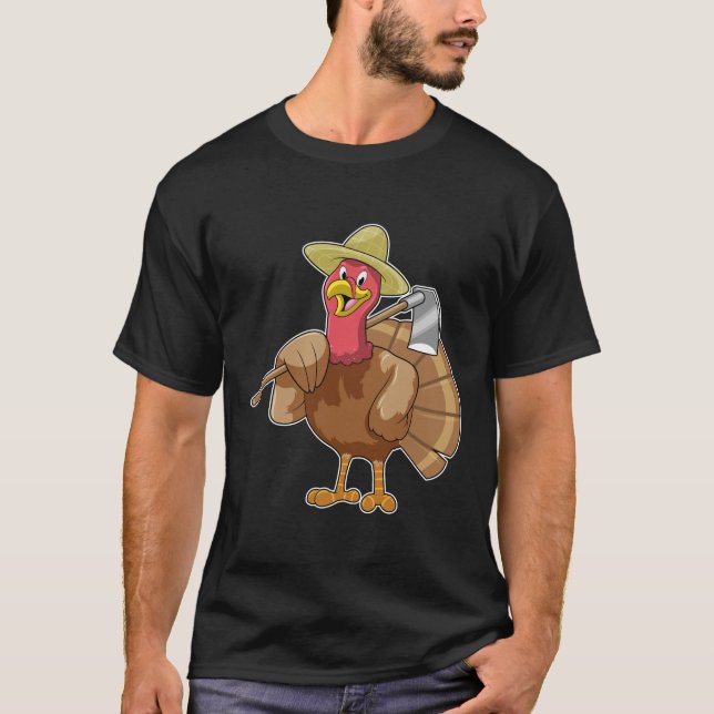 T-shirt Turkey as Farmer (Devant)