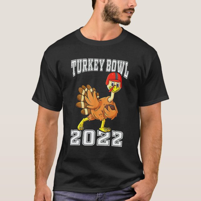 T-shirt Turkey Bowl 2022 Turkey Football Helmet Football F (Devant)