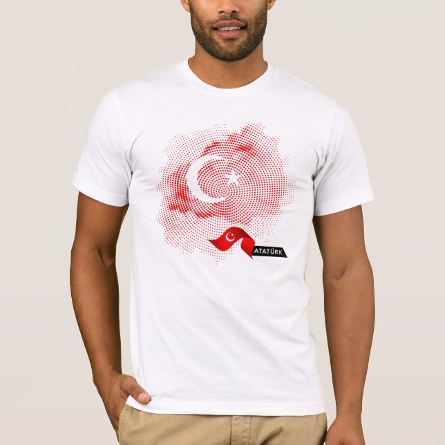 T-shirt Turkey flag (Devant)
