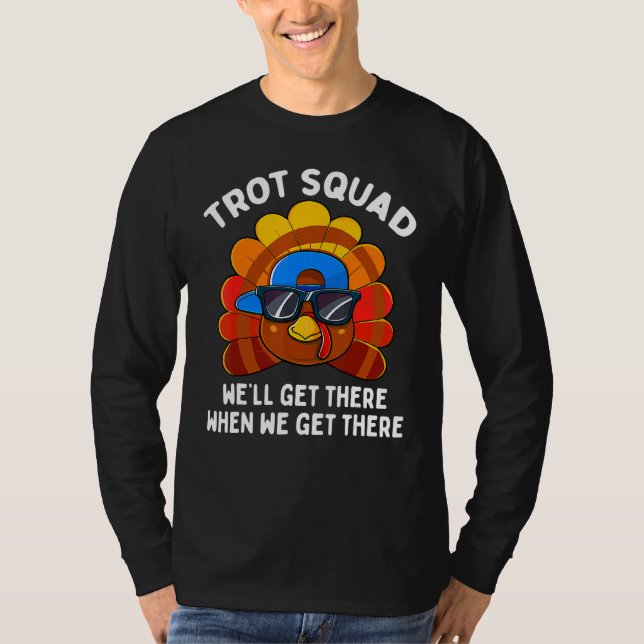T-shirt Turkey Trot Squad  Thanksgiving Running Costume 1 (Devant)