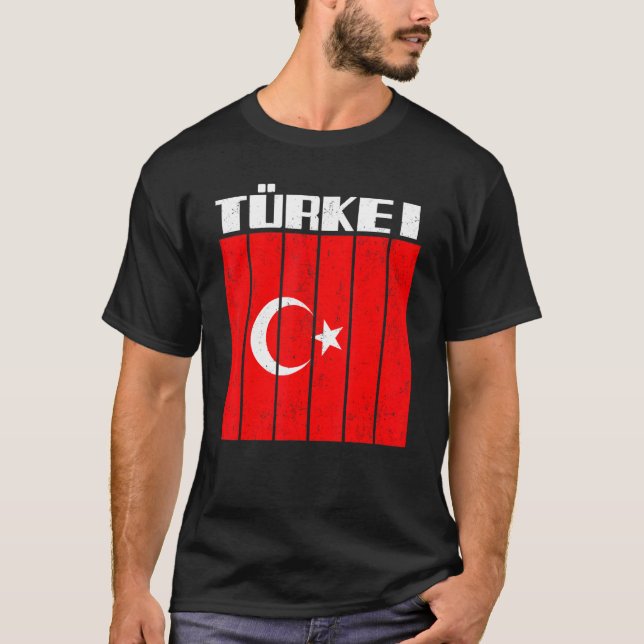 T-shirt Turkey Türkiye Ankara Istanbul Turkish 3 (Devant)
