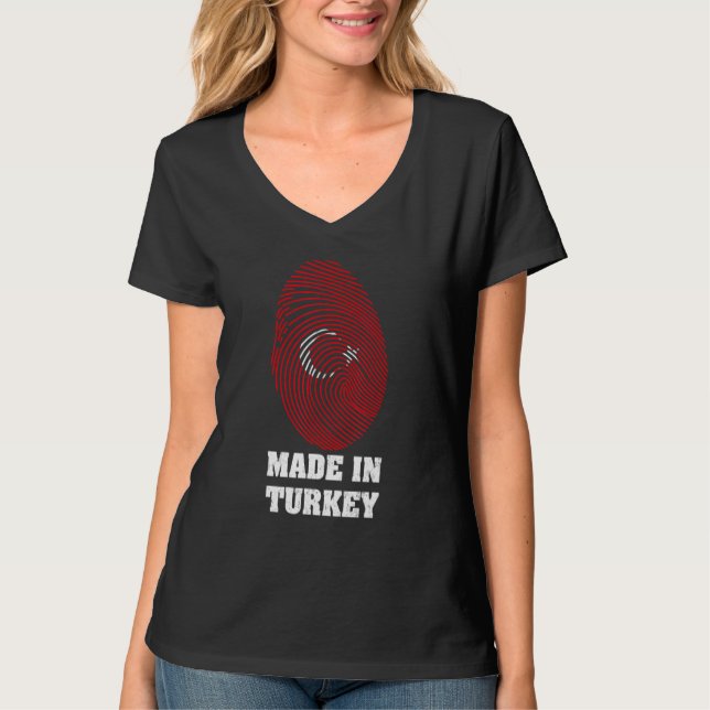 T-shirt Turkey Türkiye Ankara Istanbul Turkish 6 (Devant)