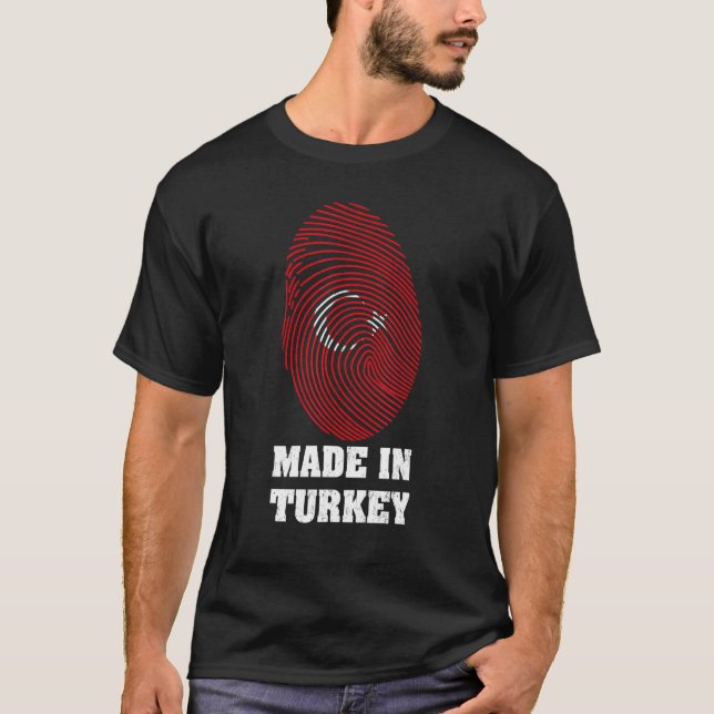 T-shirt Turkey Türkiye Ankara Istanbul Turkish 6 (Devant)