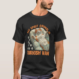 T-shirt Turkish Van JE SUIS LE GENRE DE FILLE PARFAITEMENT