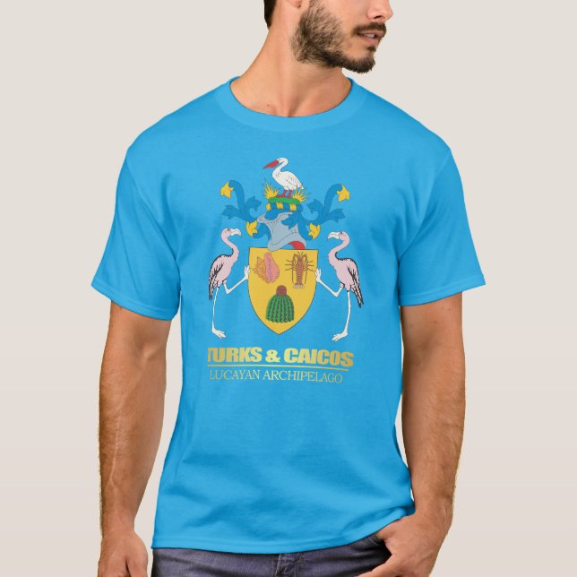T-shirt Turks & Caicos COA (Devant)