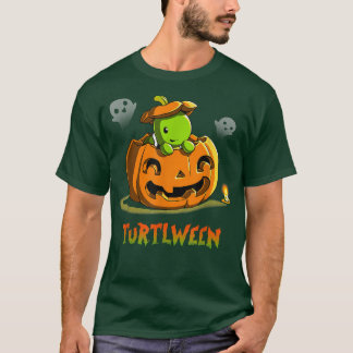 T-shirt Turltlween Citrouille Halloween