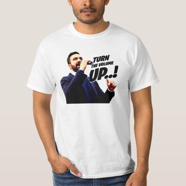 T-shirt Turn the Volume Up (Devant)