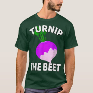 T-shirt Turnip Les Amateurs de Turnip de betterave Vegan V