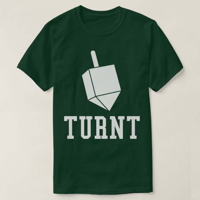 T-shirt Turnt Dreidel Funny Hanoukka Meme (Design devant)