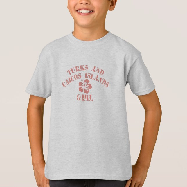 T-SHIRT TURQUES ET ÎLES CAÏCOS (Devant)