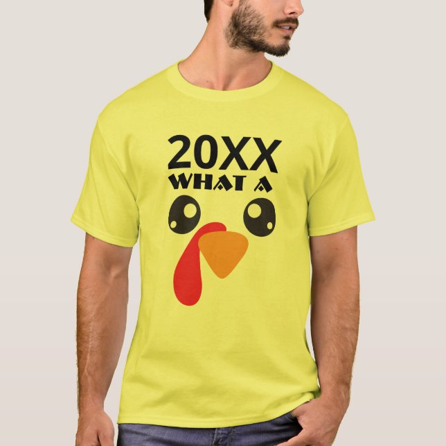 T-shirt "Turquie" American Slang Tee, Citation Thanksgivin (Devant)