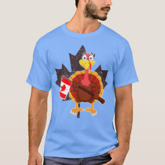 T-shirt Turquie avec le Canada Cool Drapeau canadien Thank