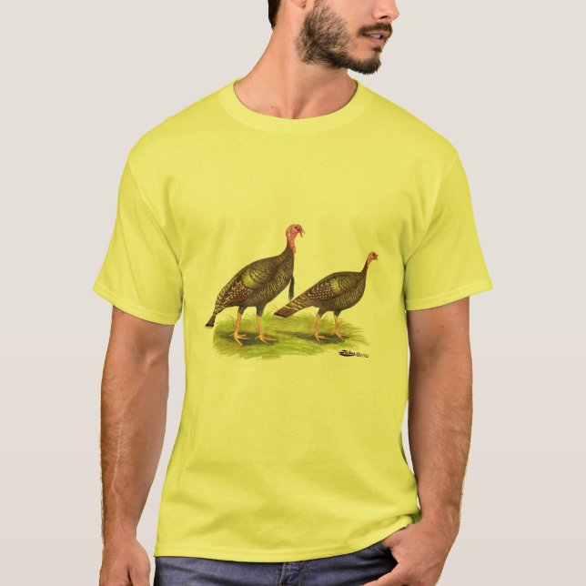 T-shirt Turquie : Bronze sauvage (Devant)