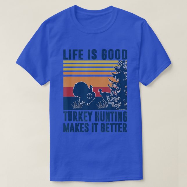 T-shirt Turquie Chasse Cadeaux Hommes Femmes Chasseur de T (Design devant)