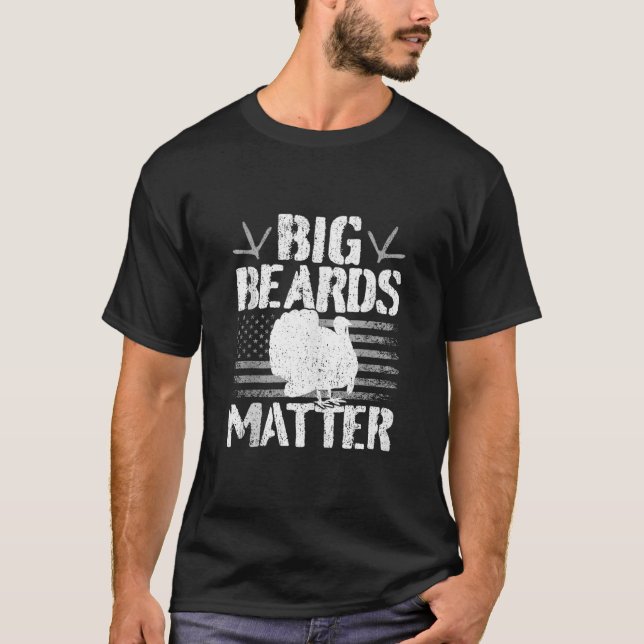 T-shirt Turquie Chasse I Big Beards Matière I Turquie Chas (Devant)