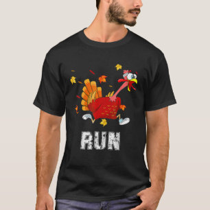 T-shirt Turquie Courez Costume Thanksgiving Courir Turquie