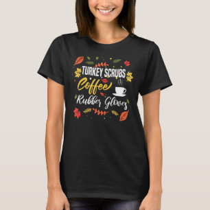 T-shirt Turquie Écrans Gants En Caoutchouc De Café Turquie