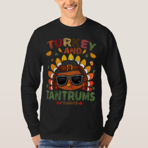 T-shirt Turquie Et Tantrums Dure Vie Merci Gobble K