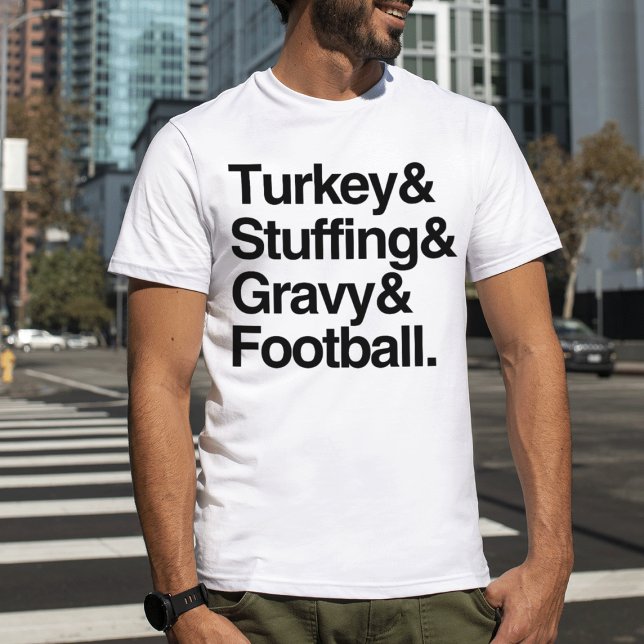 T-shirt Turquie & farce & Gravité & Football Thanksgiving (Créateur téléchargé)