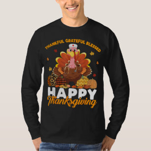 T-shirt Turquie Infirmière vie Thanksgiving Holiday Fall N