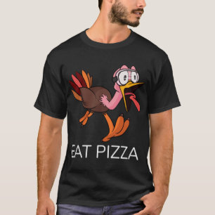 T-shirt Turquie Mangez Pizza Hommes Femmes Végétarien Enfa