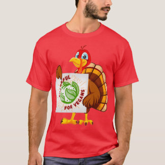 T-shirt Turquie Merci pour les légumes Thanksgiving végéta