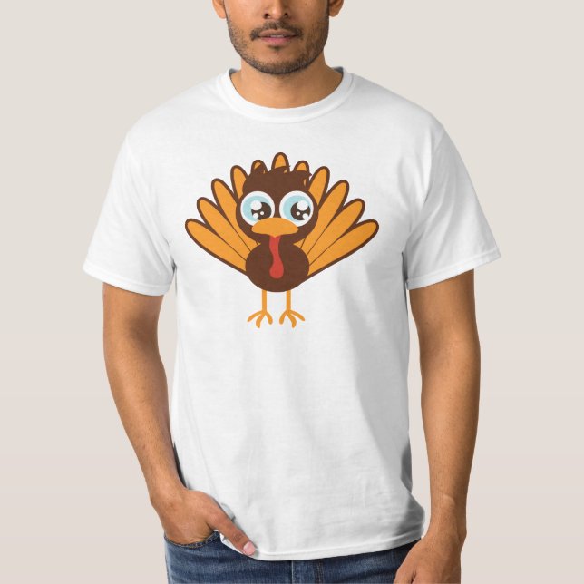 T-shirt Turquie mignonne (Devant)