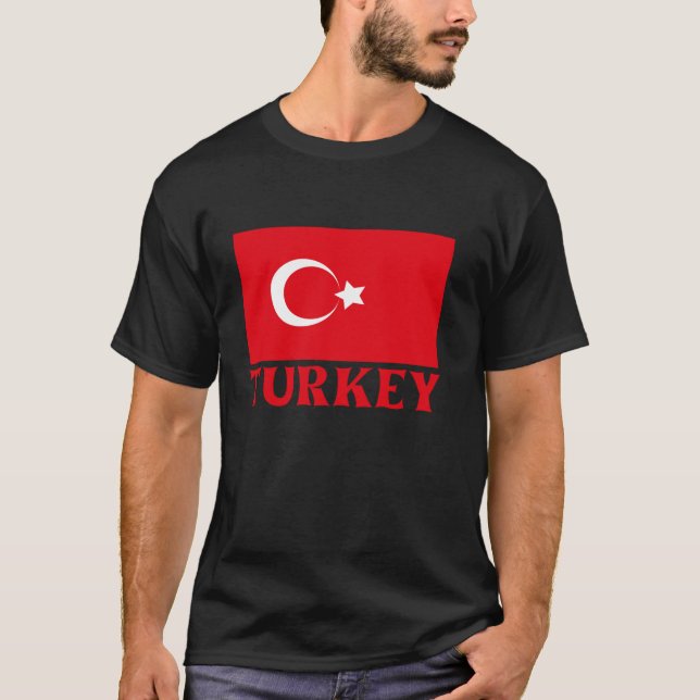 T-shirt Turquie Pays Drapeau Souvenir Turquie Vintage (Devant)