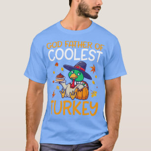 T-shirt Turquie pèlerin Pie Thanksgiving Dieu Père du Cool