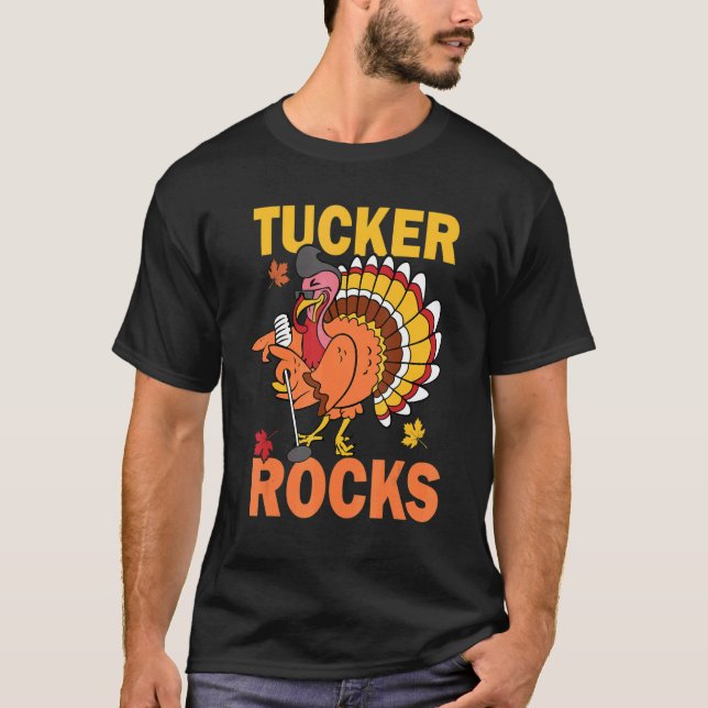 T-shirt Turquie Rocks Automne Automne Y'all Thanksgiving R (Devant)