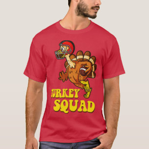T-shirt Turquie Squad drôle de grâces à la dinde