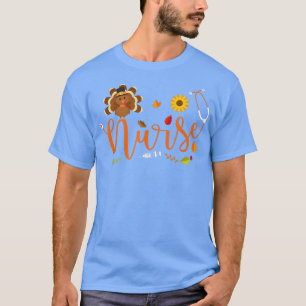 T-shirt Turquie Stethoscope Infirmière Thanksgiving