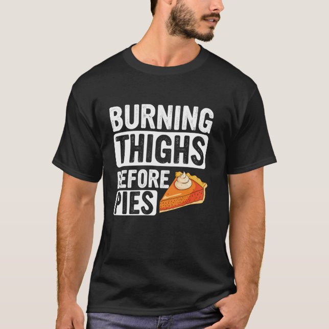 T-shirt Turquie Trot Brûler Les Cuisses Avant Les Tartes T (Devant)