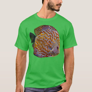 T-shirt Turquoise Discus Fish