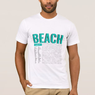 T-shirt Turquoise Et Blanc