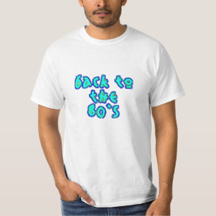 T-shirt Turquoise Retour Aux Années 80