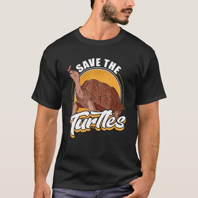 T-shirt Turtle Animal Ocean Sea Turtle 1 (Devant)
