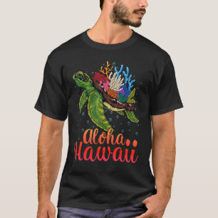 T-shirt Turtle Beach Vacances Hawaii Aloha Beach