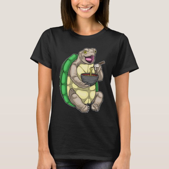 T-shirt Turtle Bowl Ramen (Devant)