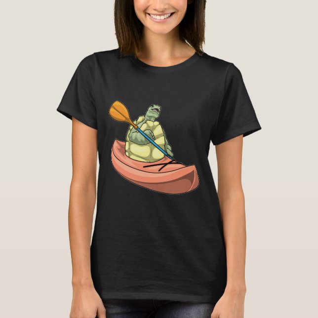 T-shirt Turtle Kayak (Devant)