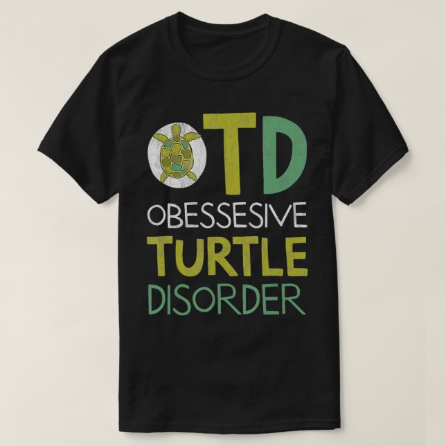 T-shirt Turtle Lover OTD Sea Turtle Cadeau (Design devant)